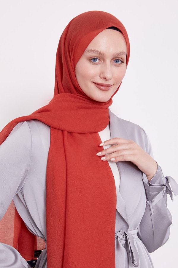 Tarçın Arlyn Düz Şal