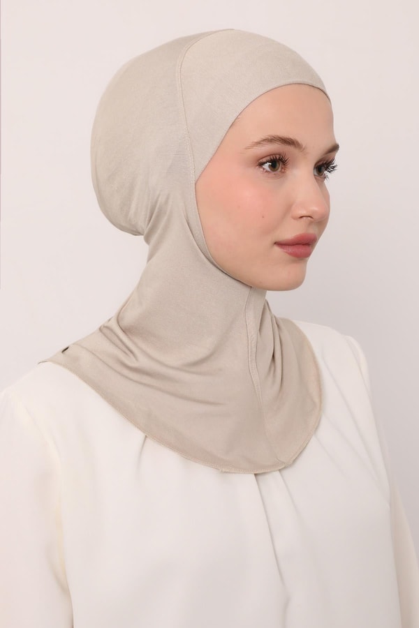 Taş Hijabchi Boyunluklu Bone