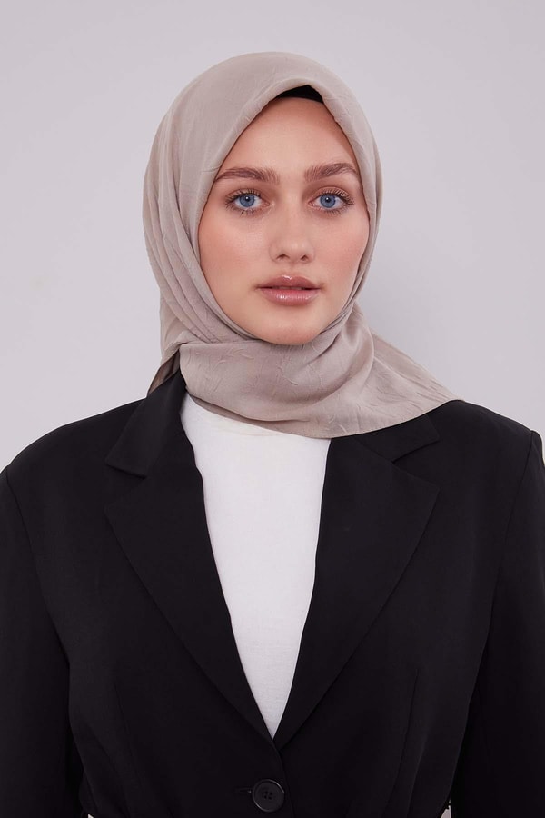 Taş Kraş Şifon Eşarp