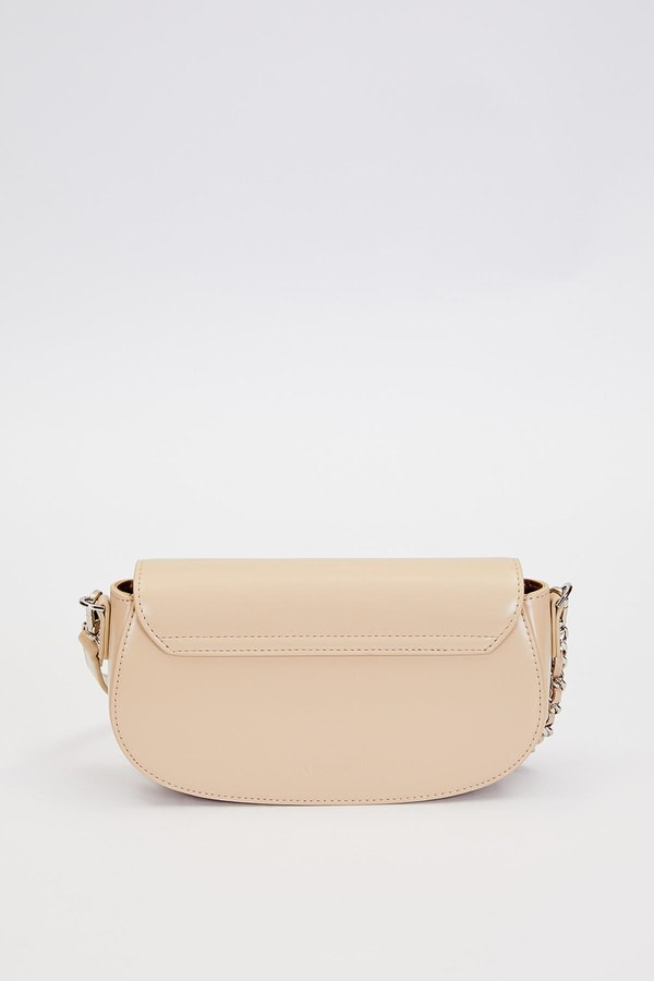 Vizon Kilit Aksesuar Detaylı Omuz Çantası