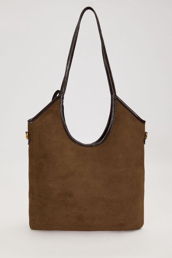 Yeşil LVD İp Askılı Omuz Çantası