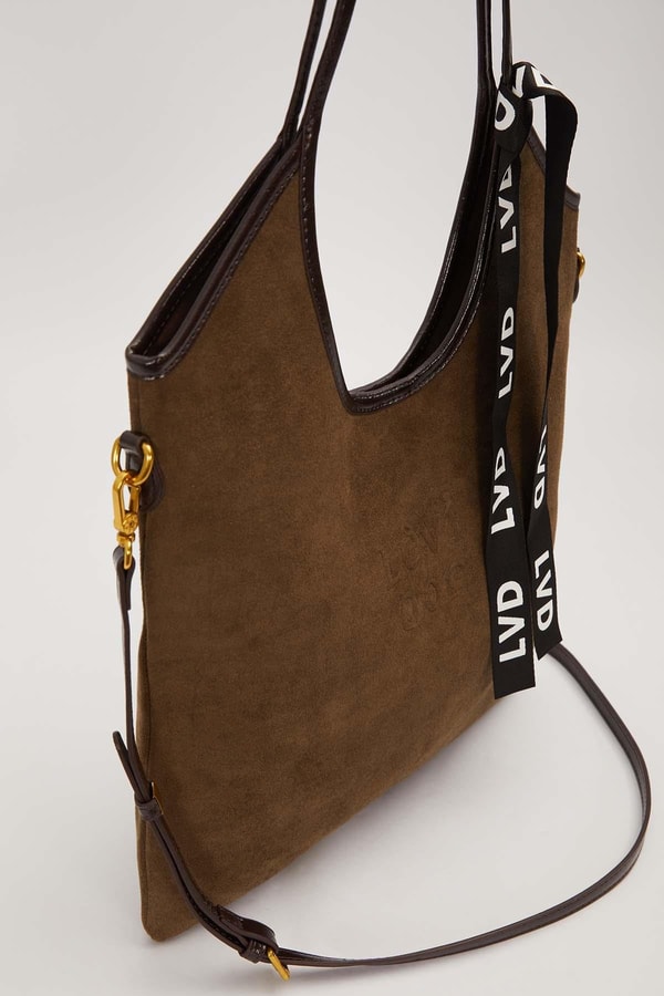 Yeşil LVD İp Askılı Omuz Çantası