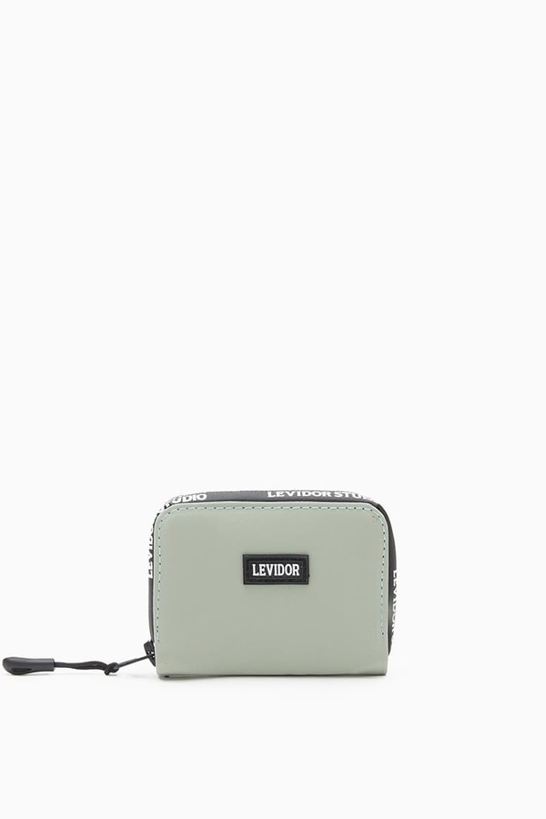 Levidor StudioLevidor Studio Mint Yeşili Bant Fermuarlı Cüzdan