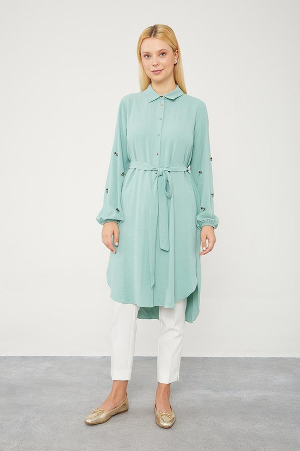Levidor StudioLevidor Studio Mint Yeşili Tunik