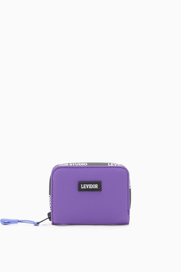 Levidor StudioLevidor Studio Mor Bant Fermuarlı Cüzdan