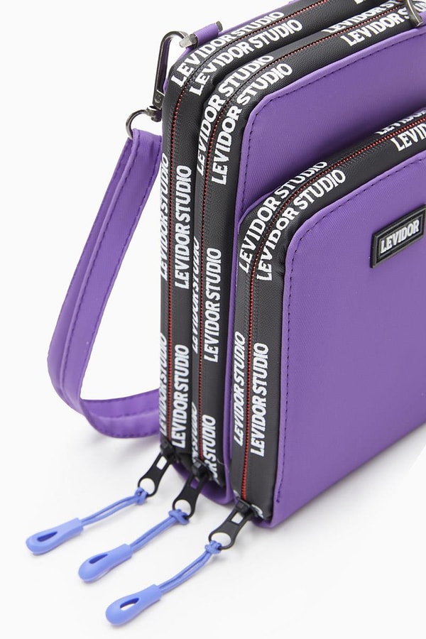 Levidor StudioLevidor Studio Mor Çanta-Askılı Cüzdan Çanta