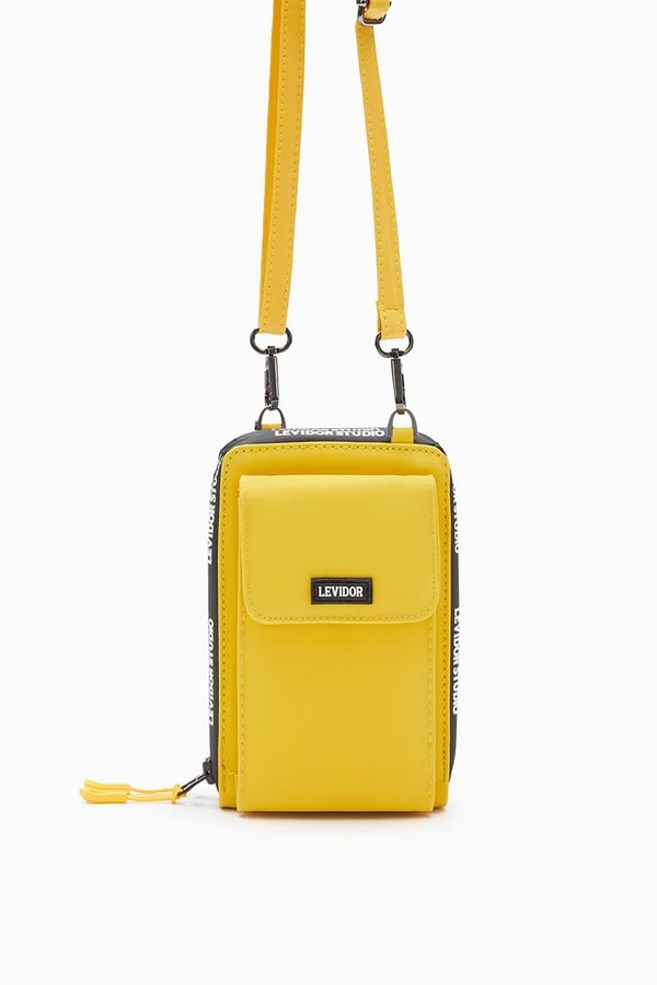 Levidor StudioLevidor Studio Sarı Çanta-Askılı Cüzdan Çanta