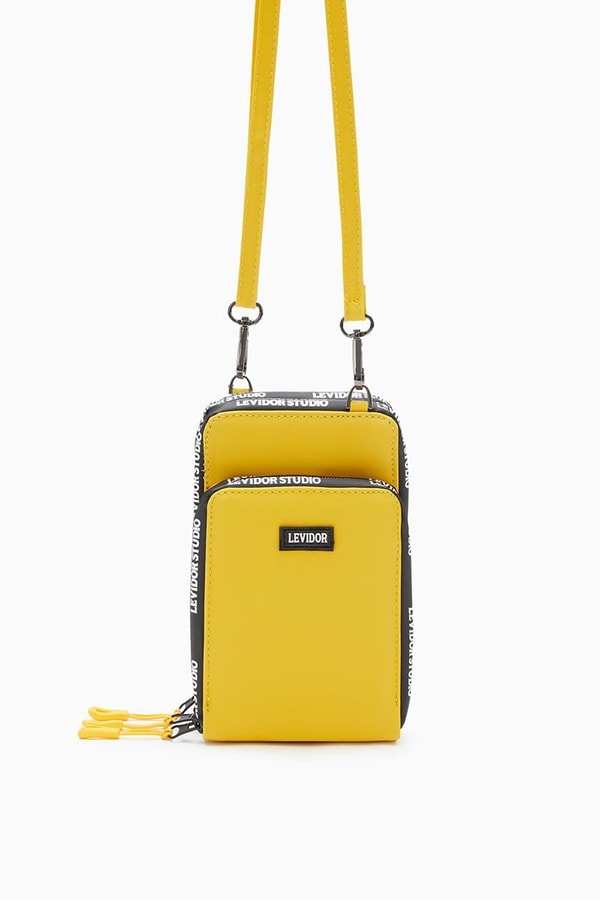 Levidor StudioLevidor Studio Sarı Çanta-Askılı Cüzdan Çanta