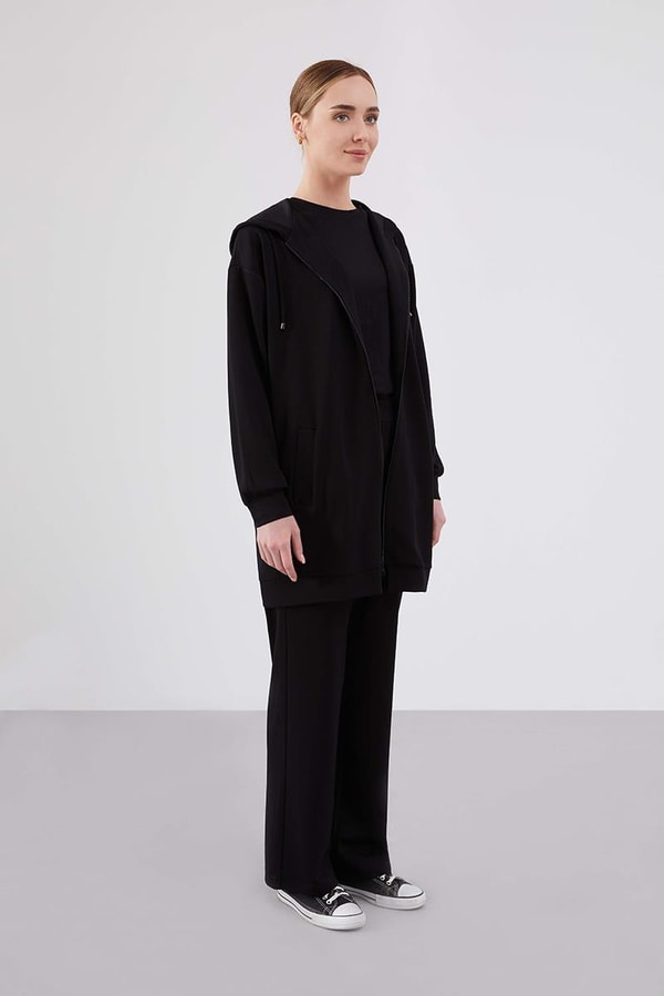 Levidor StudioLevidor Studio Siyah Oversize Spor Takım