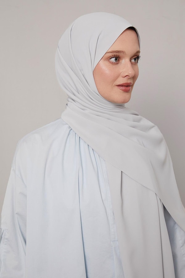 LevidorA.Gri Düz Trend Şal