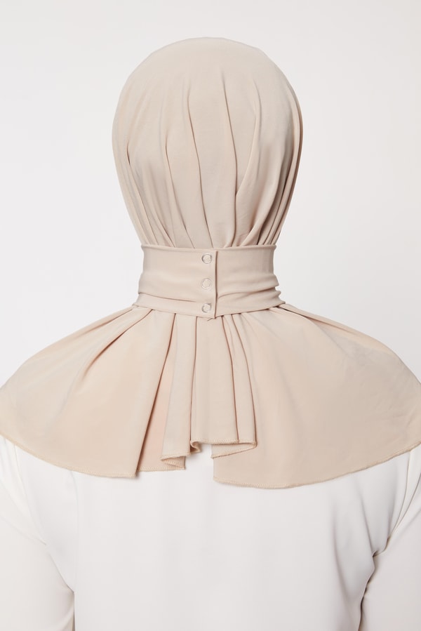 LevidorA.Bej Pratik Spor Çıtçıt Şal Bone