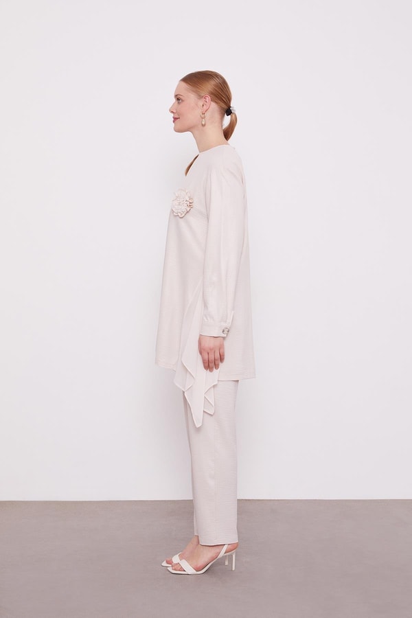 LevidorA.Bej ŞİFON GARNİLİ AYROBİN TAKIM