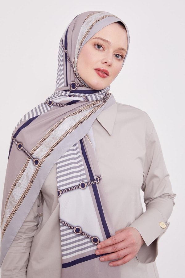 LevidorA.Gri Zincir Desen Love