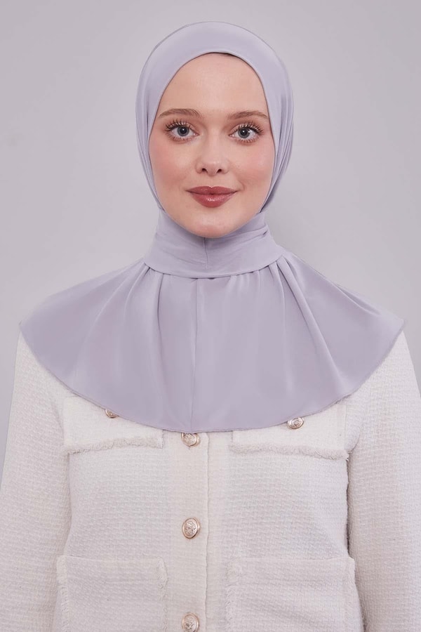 LevidorA.Gri Pratik Spor Çıtçıt Şal Bone