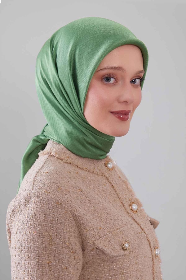 LevidorA.Yeşil Janjan Eşarp