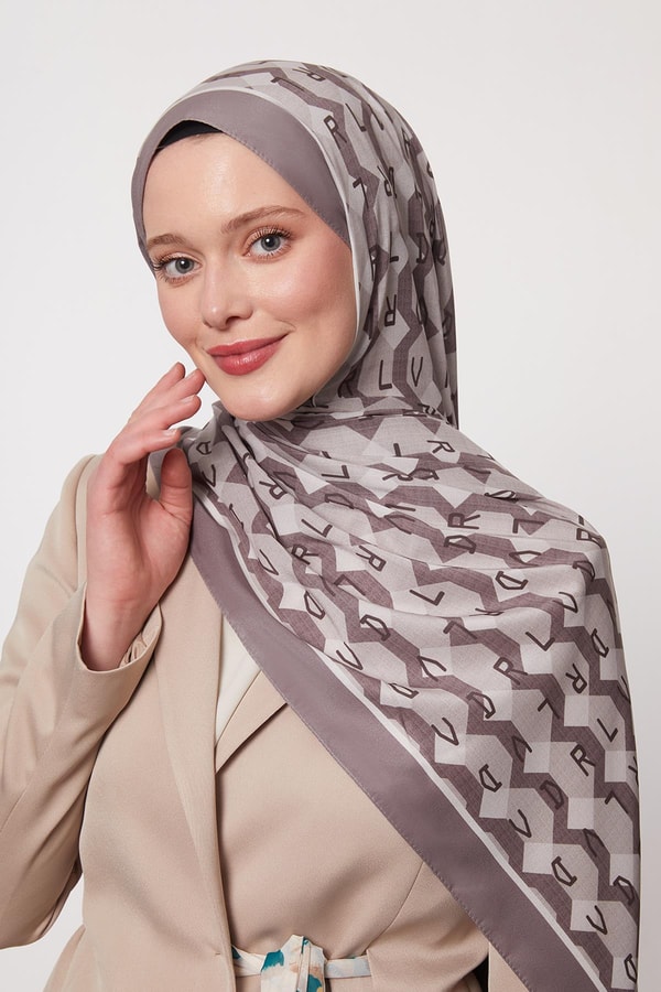 LevidorA.Vizon Petek Desen Love Şal