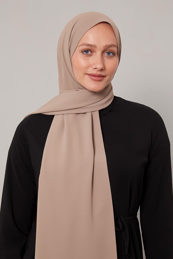 LevidorA.Kahve Düz Trend Şal