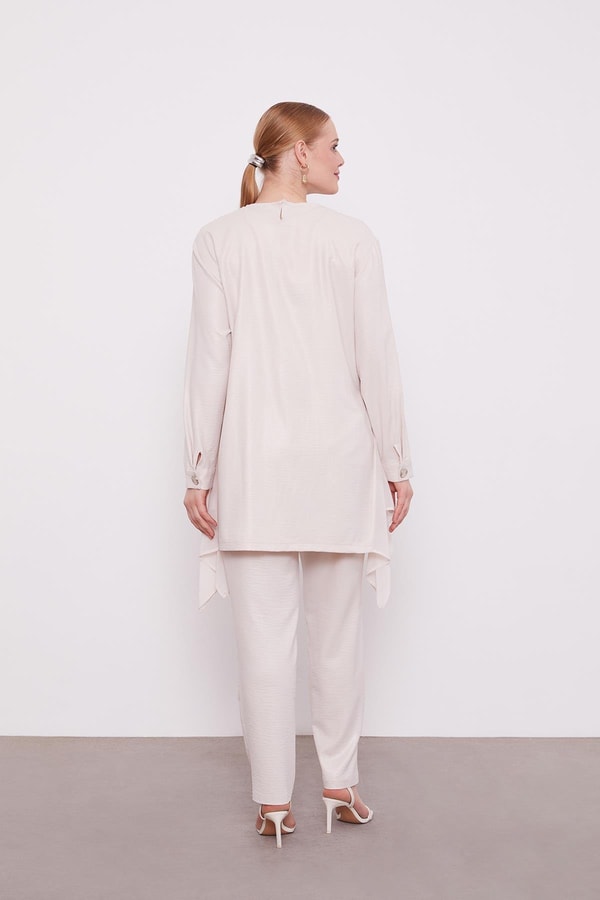 LevidorA.Bej ŞİFON GARNİLİ AYROBİN TAKIM