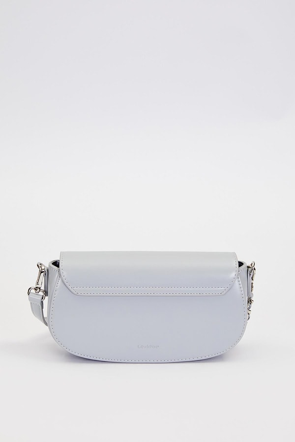 LevidorA.Mavi Kilit Aksesuar Detaylı Omuz Çantası
