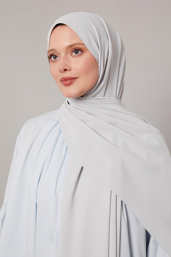 LevidorA.Gri Düz Trend Şal