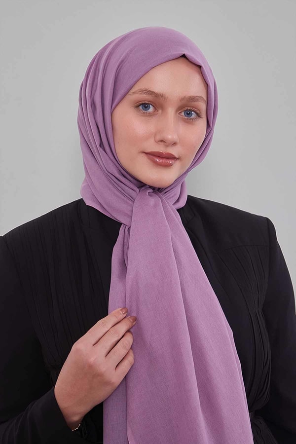 LevidorA.Menekşe Düz Tensel Şal