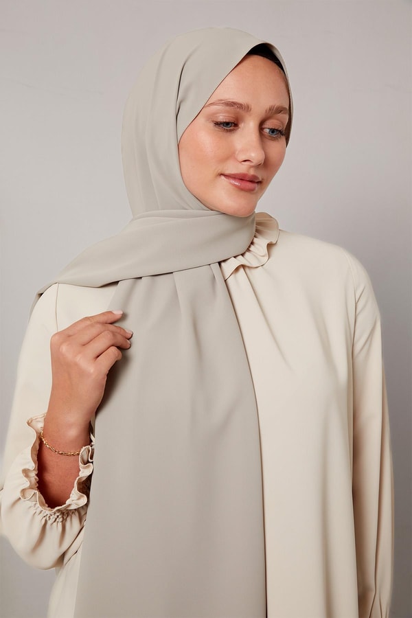 LevidorA.Haki Düz Trend Şal