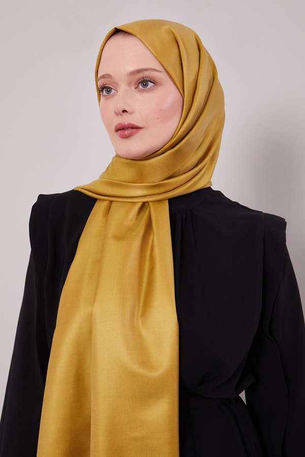 LevidorA.Yeşil İpek Şal