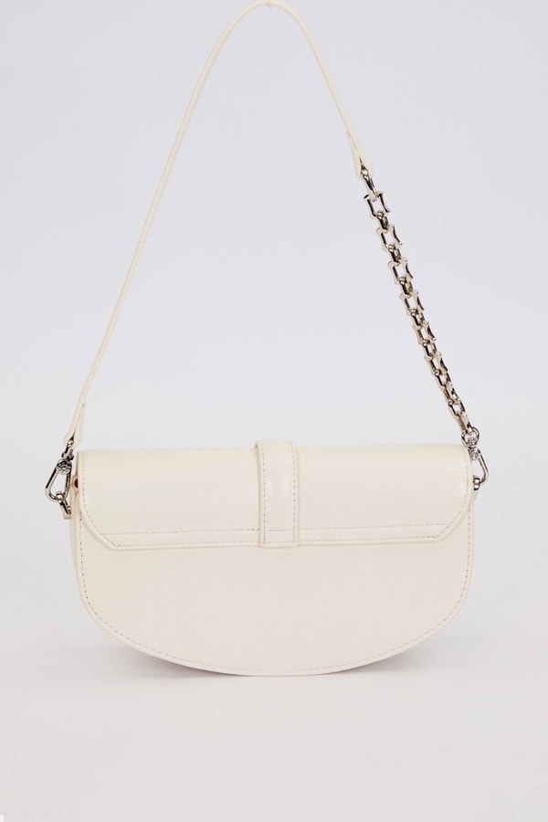 LevidorA.Sarı Metal Detaylı Omuz Çantası