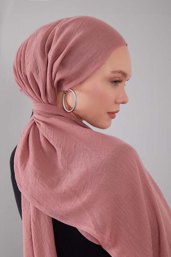 LevidorA.Gül Düz Hawai Şal