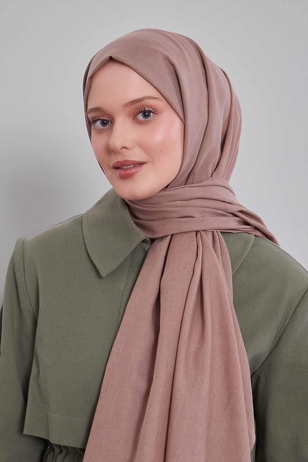 LevidorA.Kahve Düz Tensel Şal