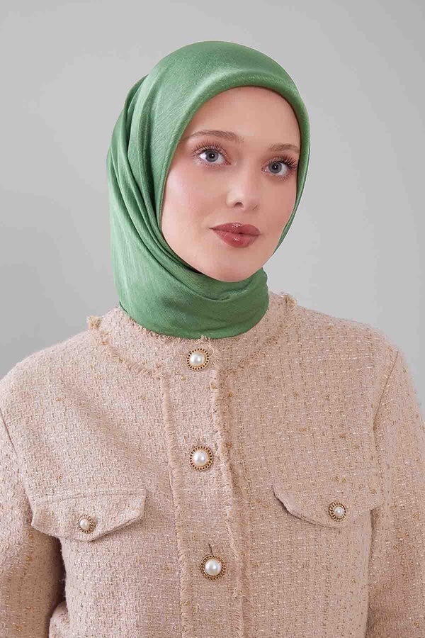 LevidorA.Yeşil Janjan Eşarp