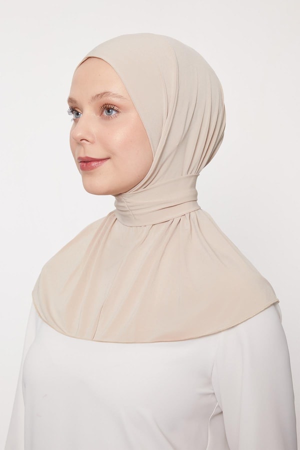 LevidorA.Bej Pratik Spor Çıtçıt Şal Bone