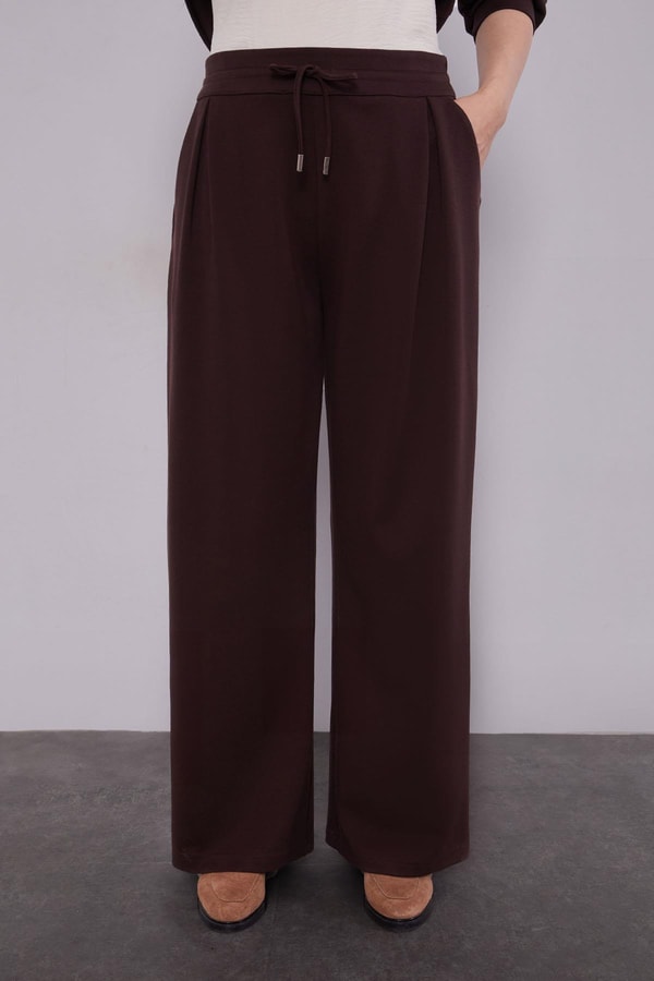 LevidorAcı Kahve Cep Aksesuar Detaylı İkili Takım