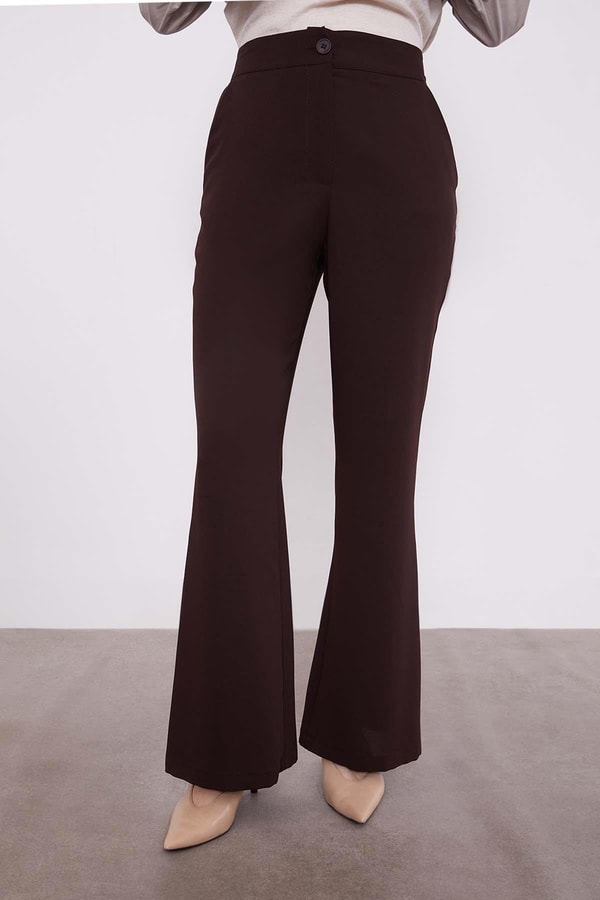 LevidorAcı Kahve Yelekli İkili Takım