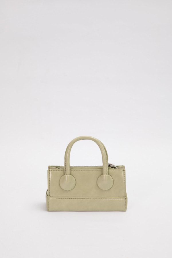 LevidorAÇIK YEŞİL Ayarlanabilir Kilit Detaylı El Çantası