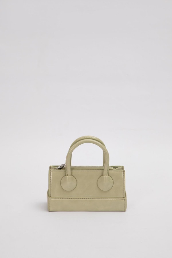 LevidorAÇIK YEŞİL Ayarlanabilir Kilit Detaylı El Çantası