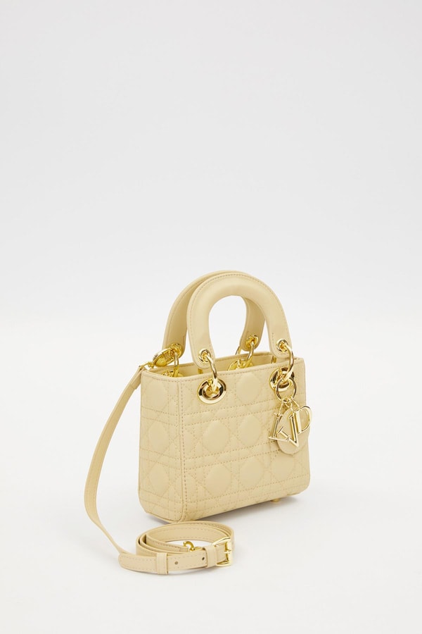 LevidorAÇIK YEŞİL Kare Gold Detaylı El Çantası