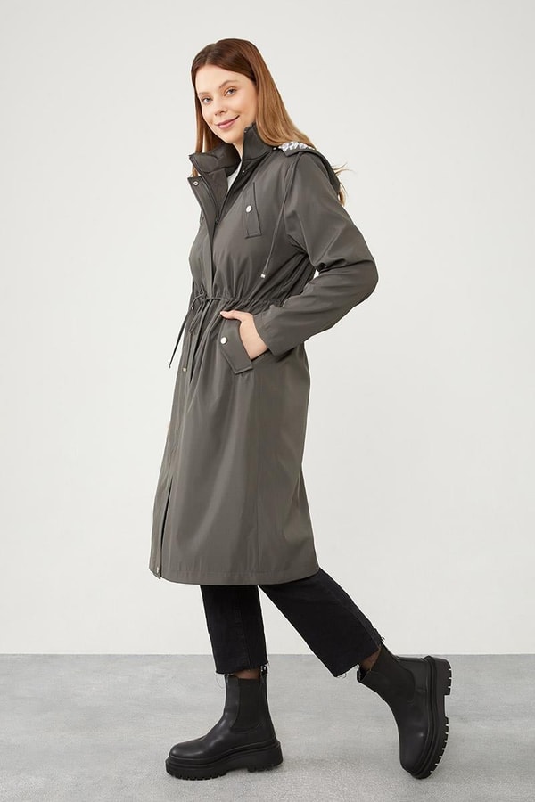 LevidorAntrasit KAP KAPÜŞONLU SUPATLI FERMUARLI TÜNELLİ CEPLİ