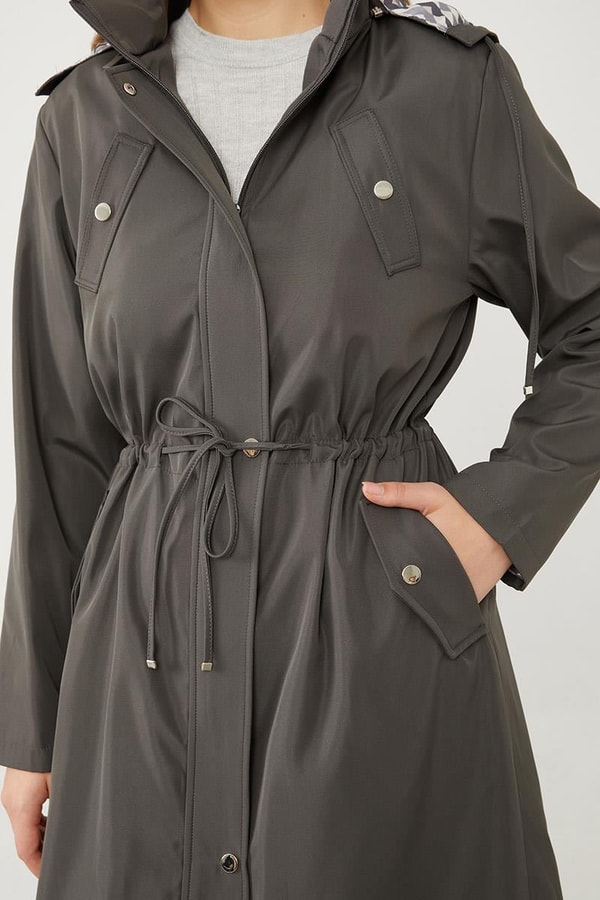 LevidorAntrasit KAP KAPÜŞONLU SUPATLI FERMUARLI TÜNELLİ CEPLİ