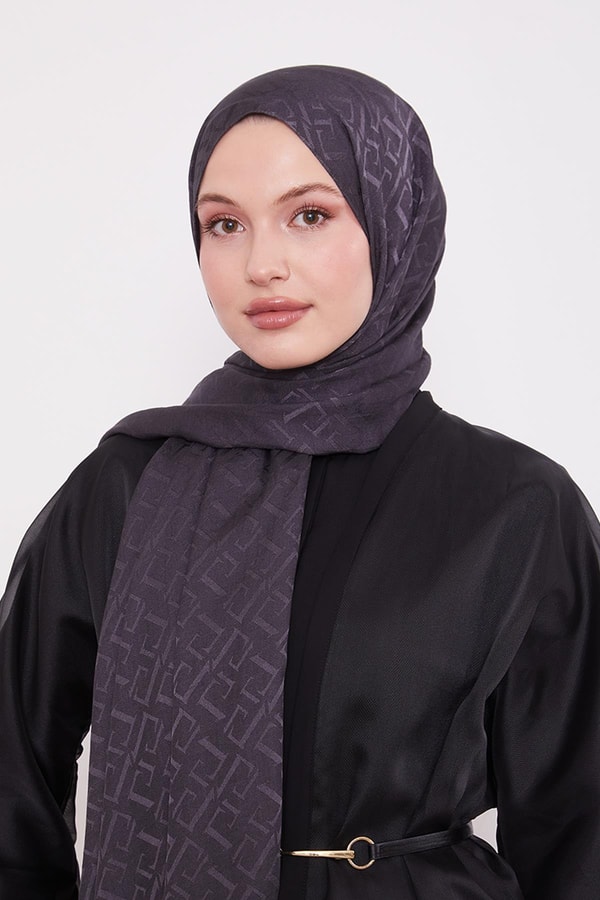 LevidorAntrasit L Desen İtalyan Jakar Şal