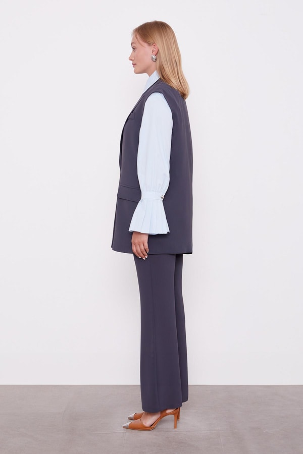 LevidorAntrasit Yelekli İkili Takım