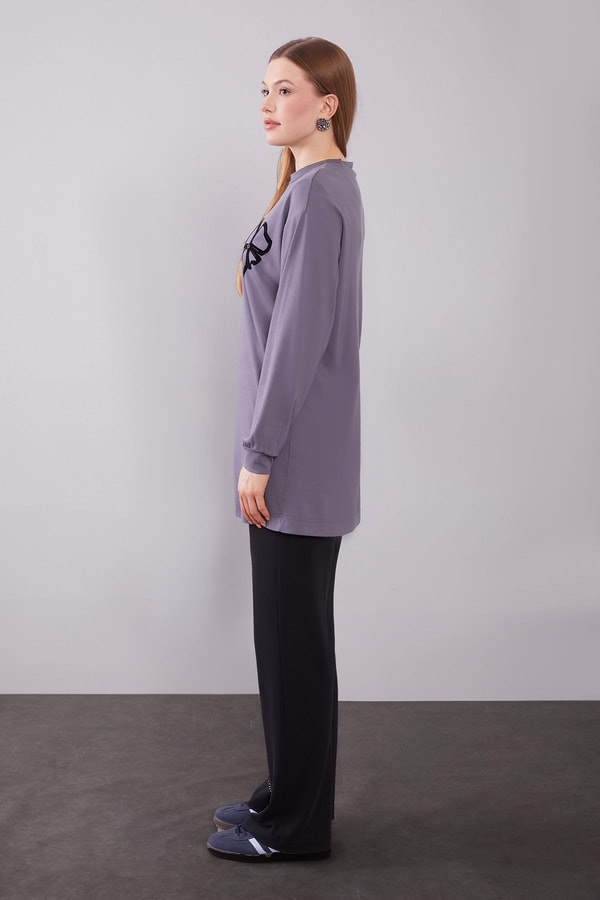 LevidorAntrasit Yonca Desen Detaylı İkili Takım