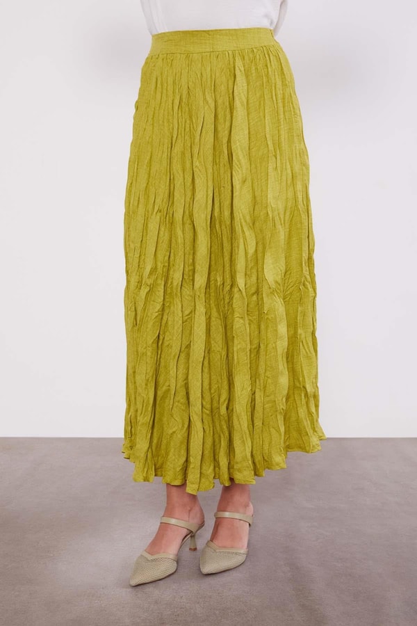 LevidorAsit Kırışık Model Etek