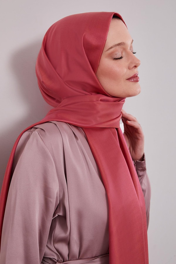 LevidorBakır İpek Şal