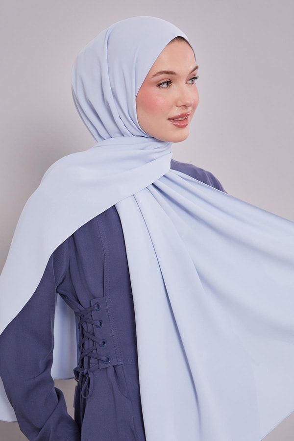 LevidorBebe Mavisi Düz Trend Şal