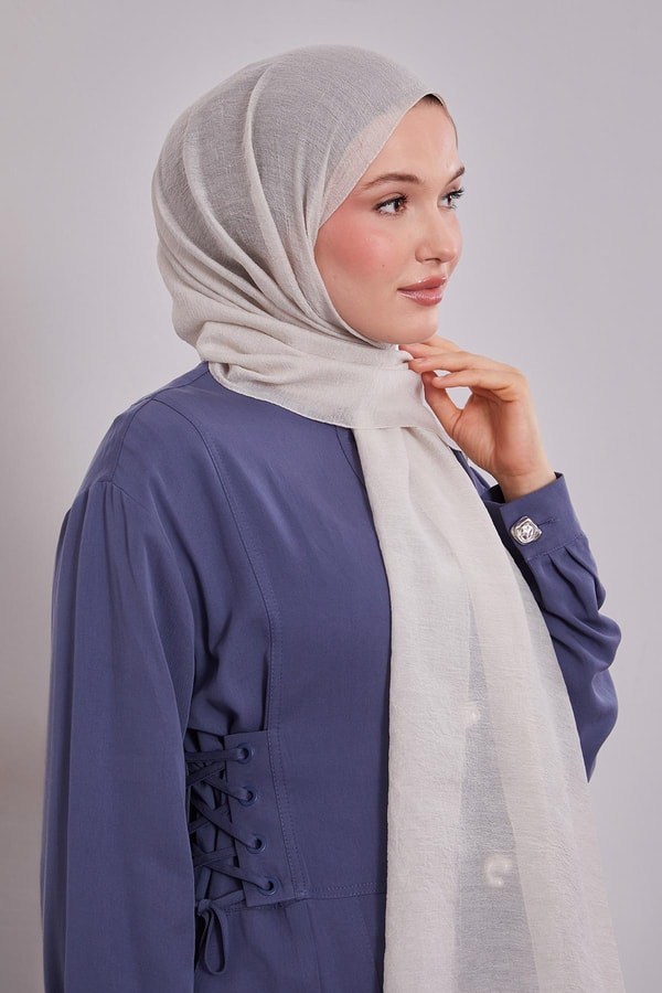 LevidorBej Arlyn Düz Şal