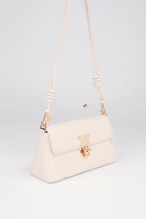 LevidorBej Büzgü Detay Omuz Çantası