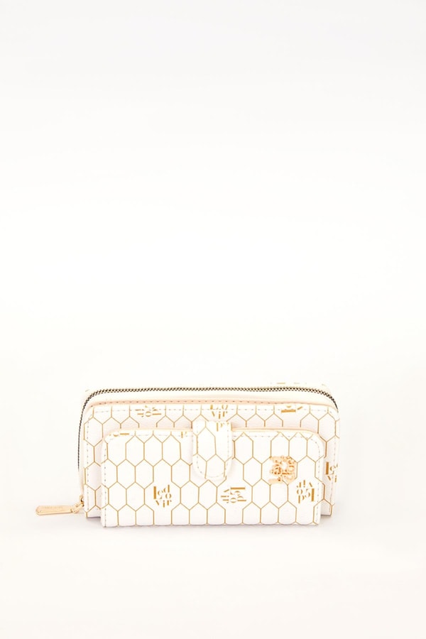 LevidorBej Çift Gözlü Cüzdan