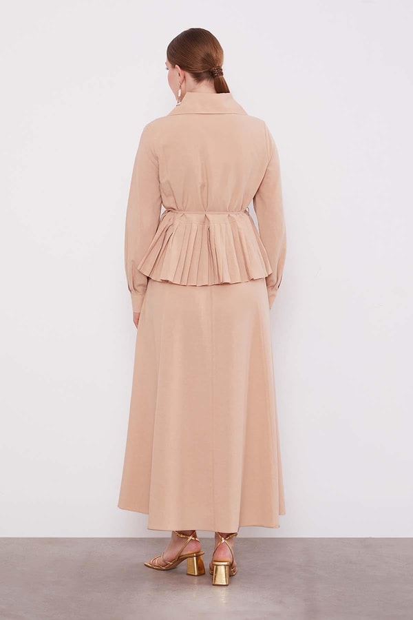 LevidorBej Etek Ucu Pileli Cupra Etek Takım