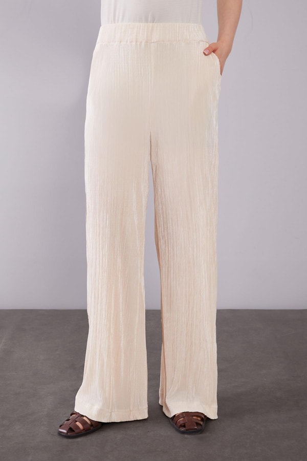 LevidorBej Kapüşonlu Bağcık Detaylı İkili Takım